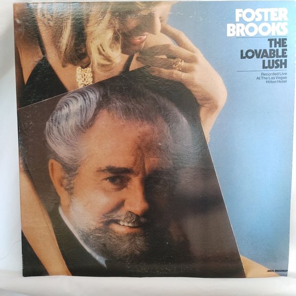 Other - Vintage  Foster Brooks – The Lovable Lush LP Vinyl Record [MCA-514] 1973 12" 33R